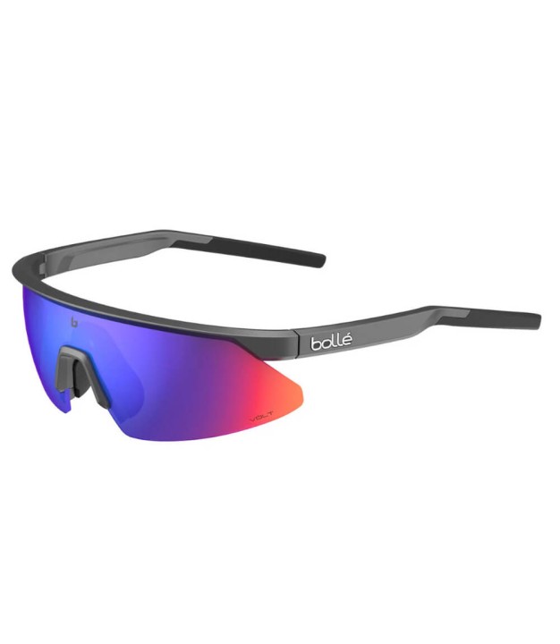 Bolle Micro Edge Sunglasses, Titanium Matte, Volt+ Ultraviolet Polarized