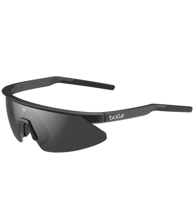 Bolle Micro Edge Sunglasses, TNS Gun cat 3, Black Matte