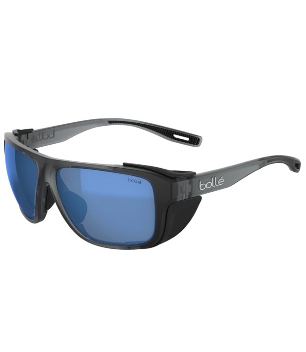 Bolle Pathfinder Sunglasses, Polarized Offshore Blue, Frost Grey