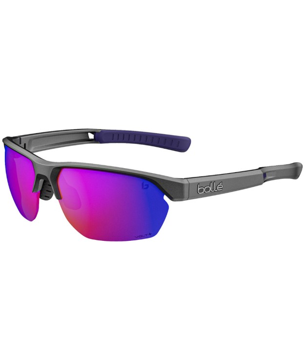 Bolle Victus Sunglasses, Volt+ Ultraviolet Polarized cat 3, Titanium Matte