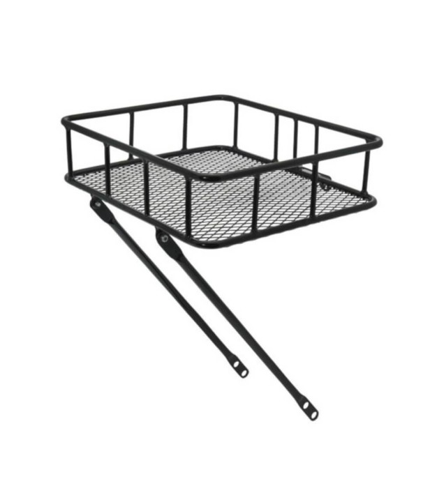 BRN Bernardi Basket Front Steel Monterosso, Black