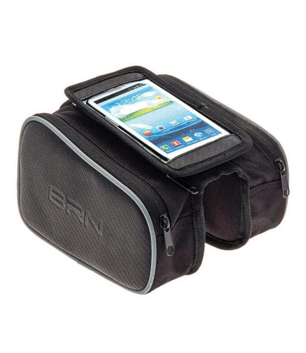 BRN Bernardi Frame Double Bag Smartphone Holder, Black