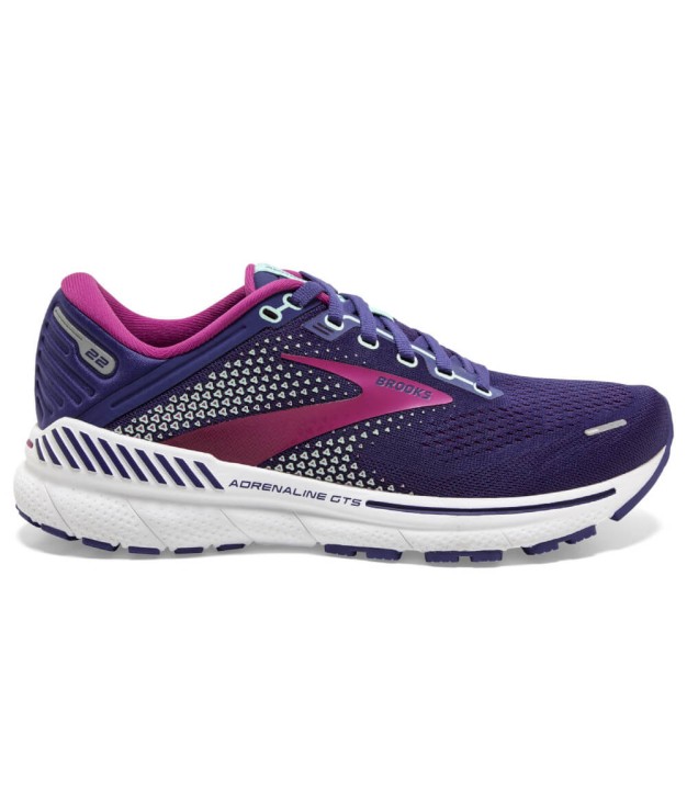 Brooks Adrenaline GTS 22 Medium Women's, Navy/Yucca/Pink