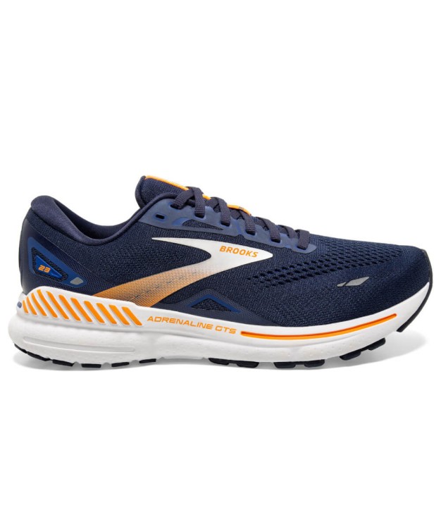 Brooks Adrenaline GTS 23 Men's, Peacoat/Ultramarina/Orange