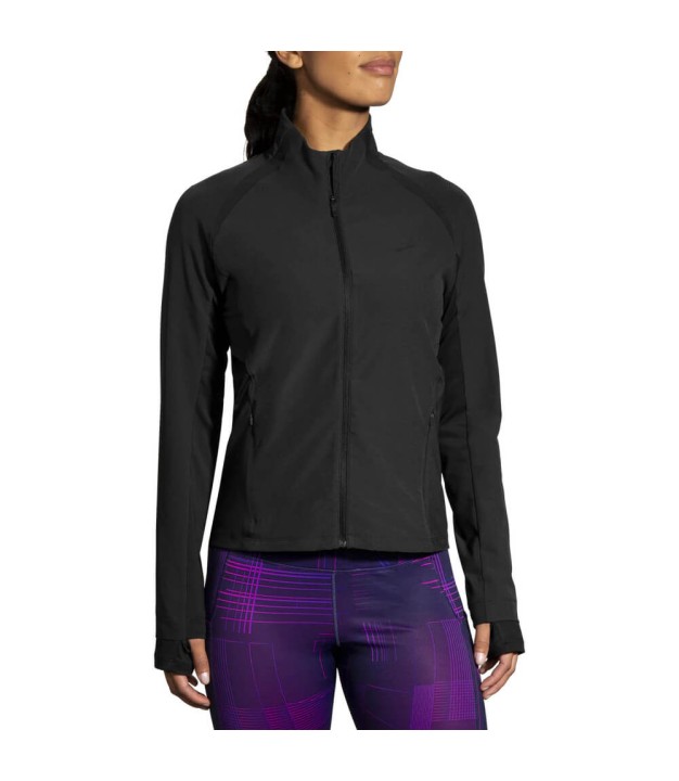 Brooks Fusion Women's Hybrid Jacket, Black