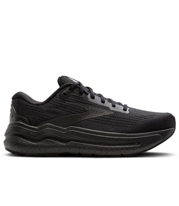 Brooks Ghost Max 2 Wide Men's Shoes, Black/Ebony