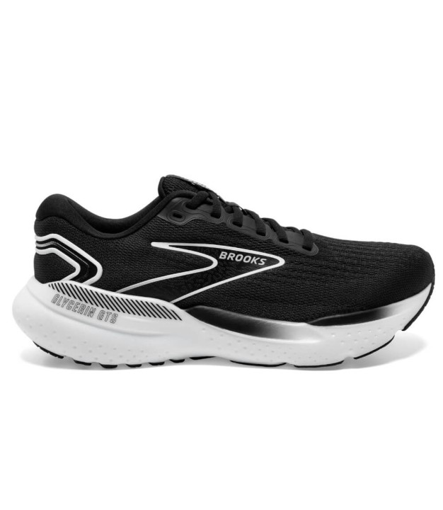 Brooks Glycerin GTS 21 Medium Men's, Black/Grey/White