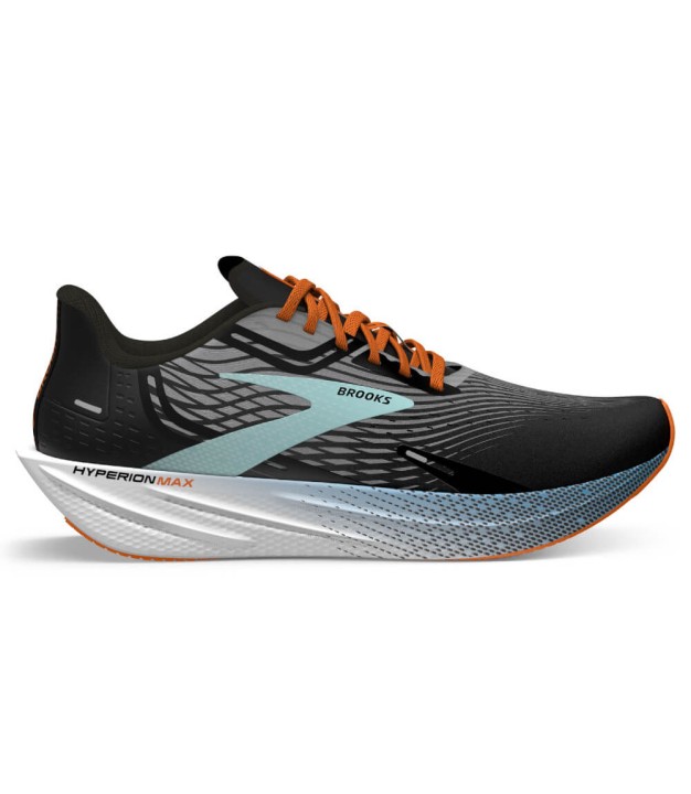 Brooks Hyperion Max Men's, Black/Grey/Orange Clown Fish