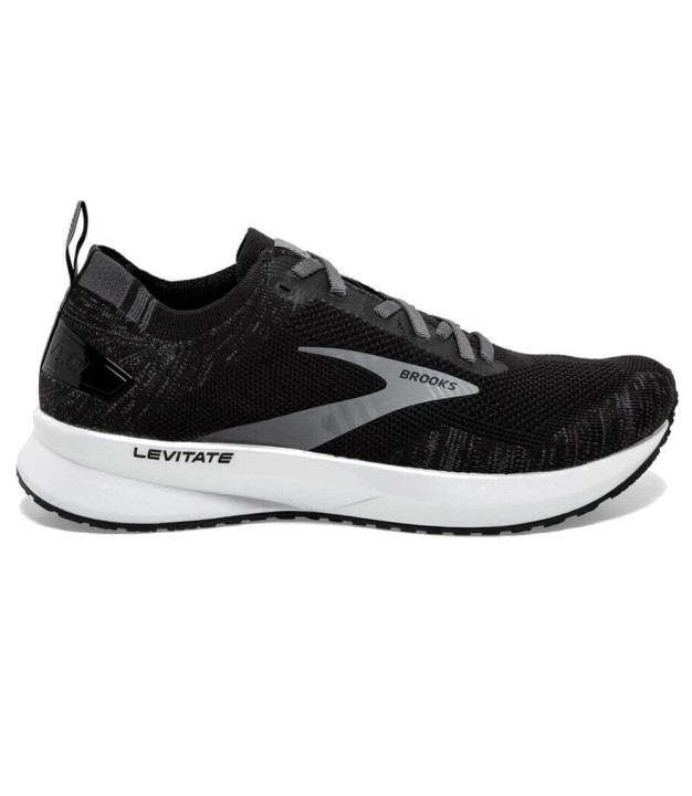 Brooks Levitate 4 Women's Running Shoes, Black/White