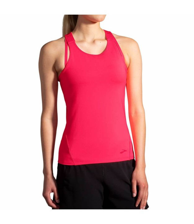 Brooks Pick-Up Women's Running Tank, Fluoro Pink