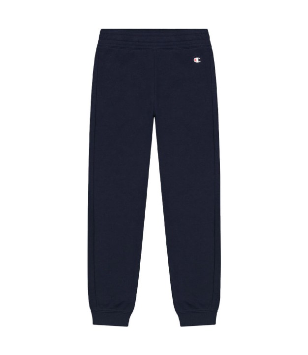 Champion Script Logo Girls Joggers, Dark Blue