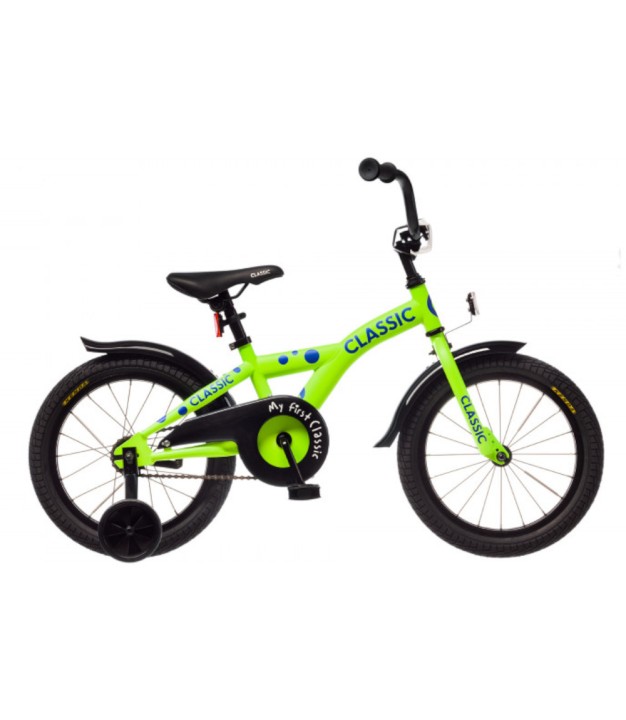 Classic 16'' Boys Bike, Neon Green