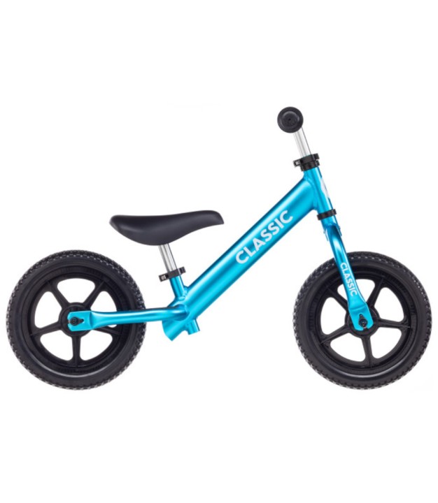 Classic Alu 12'' Kids Balance Bike, Blue