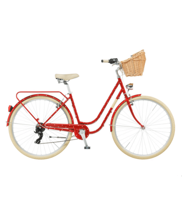 Classic Elegance 7 28'' Women's City Bike, Red