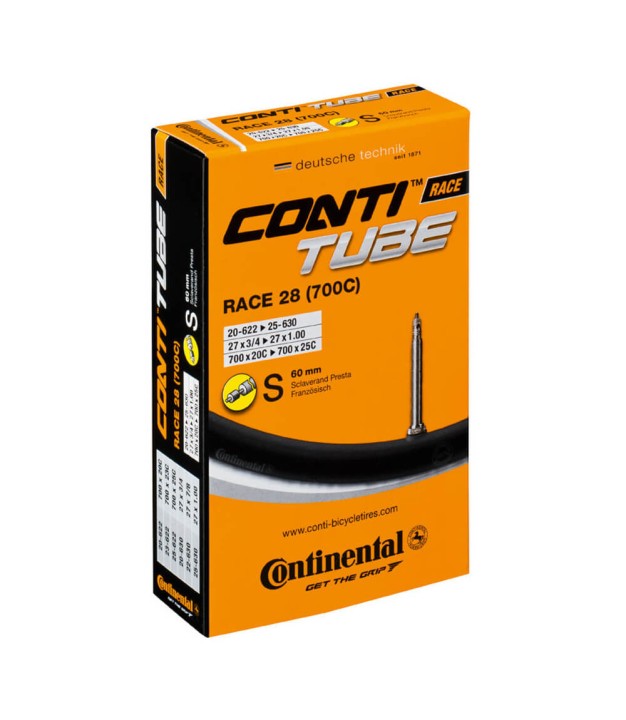 Continental Race 28 Wide Tube, 700 x 25-32cc, 60MM
