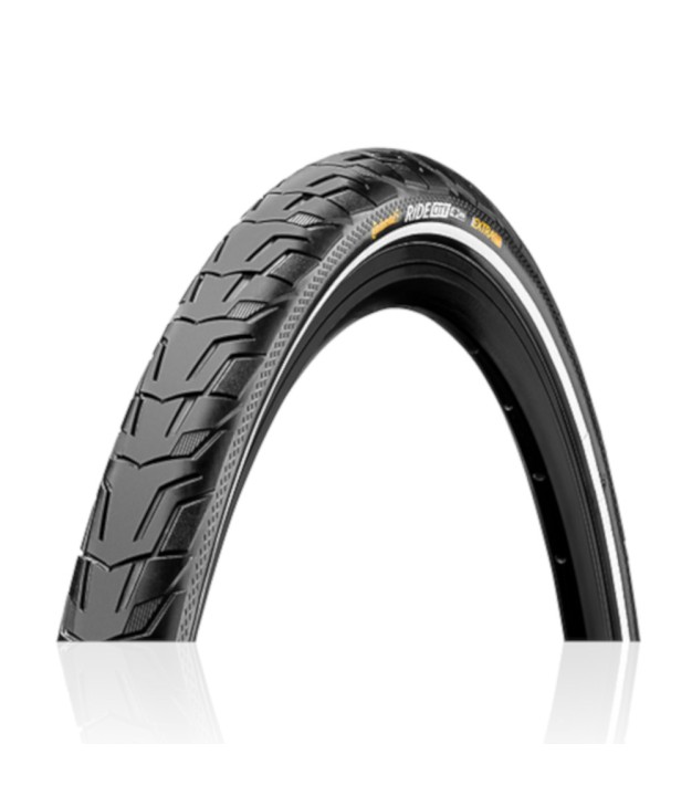 Continental Ride City 28x1.6" Reflex Tyres, Black/Brown