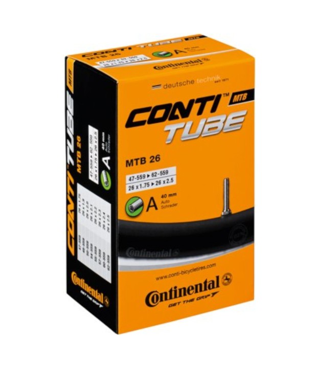 Continental Tube MTB 26x1.75-25 Valve Auto