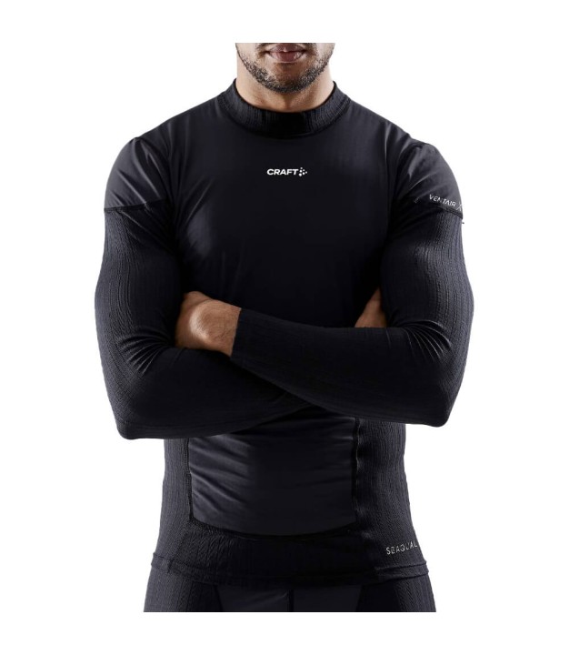 Craft Active Extreme X Wind LS Men's Base Layer, Black