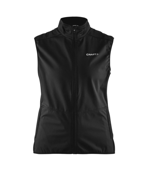 Craft Warm Softshell Women's Vest, Black | Sieviešu Softshell Veste