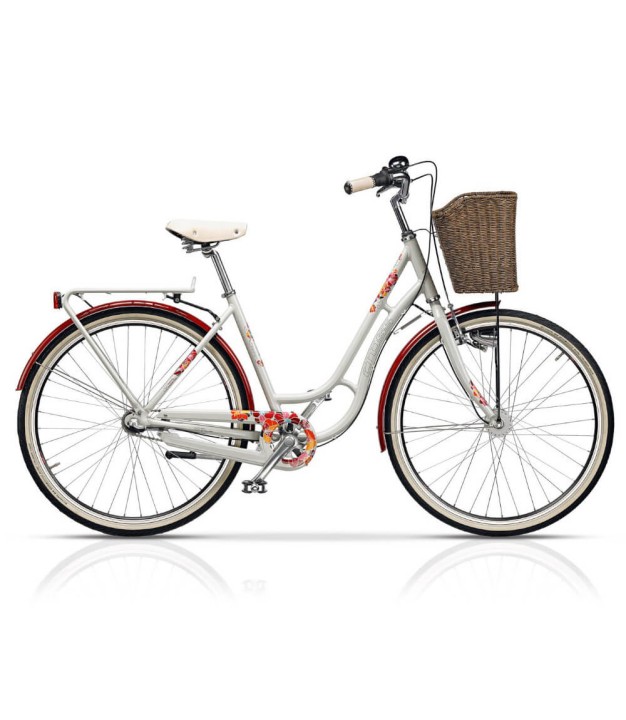 Cross Picnic City 28'', Lady Bike, White/Red