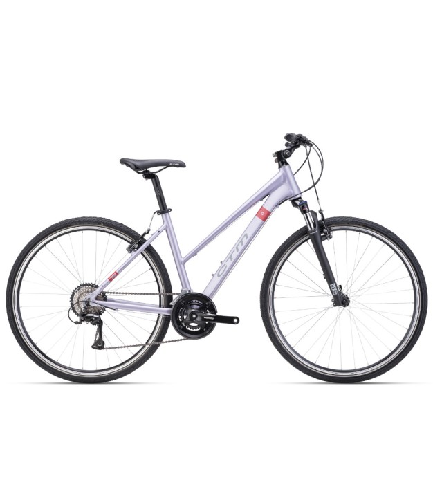 CTM Bora 1.0 Women's Cross Bike 28'', Violet Pearl