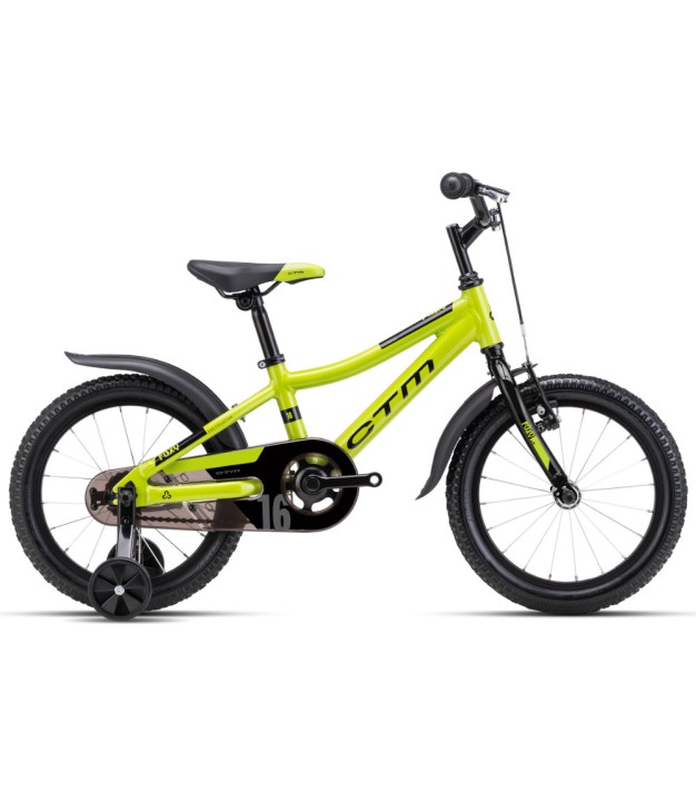 CTM Foxy 16" Kids Bike, Yellow