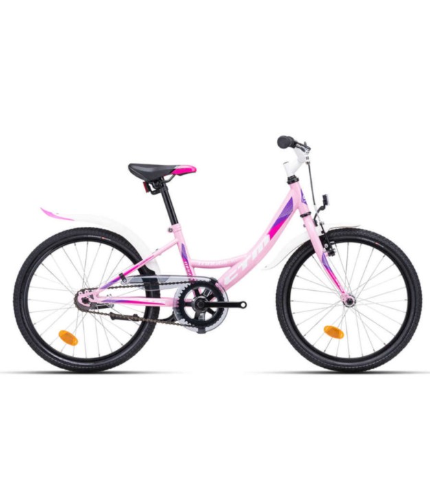 CTM Maggie 1.0 20'' Kids Bike, Pink/Purple