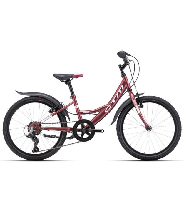 CTM Maggie 2.0 Kids Bike 20'', Dark Violet/Pearl