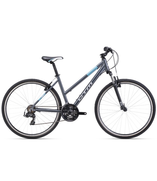 CTM Maxima 1.0 Women's Cross Bike 28'', Matt Grey