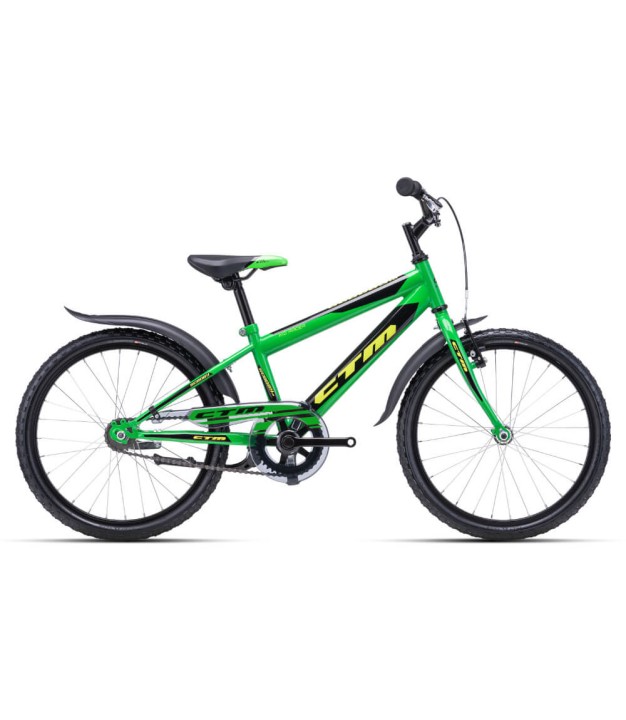 CTM Scooby 1.0 Kids 20'', Green/Black