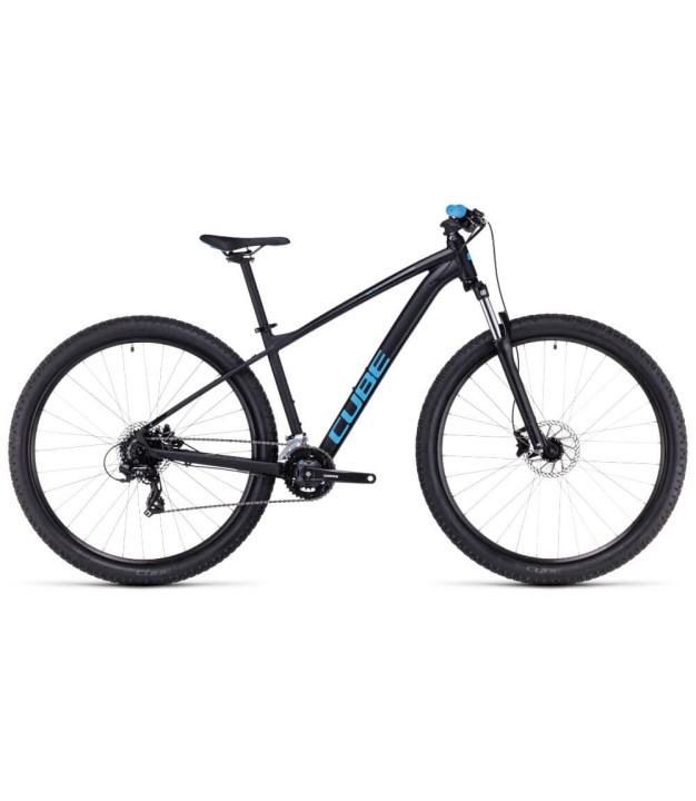 Cube Aim 29'' Mountain Bike, Black/Blue, 2023