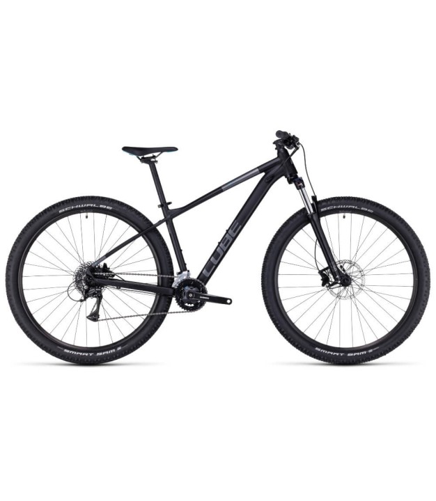 Cube Aim Race 29'' Mountain Bike, Black/Azure, 2023