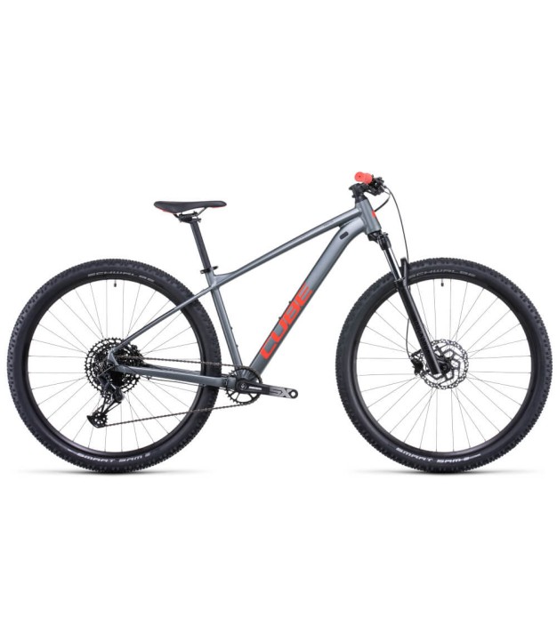 Cube Analog Mountain Bike 29'',Flash Grey/Red