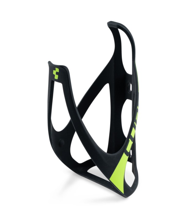 Cube Bottle Cage Hpp, Matt Black/Green 
