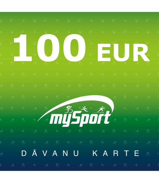 MySport dāvanu karte 100 EUR