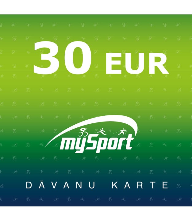 MySport dāvanu karte 30 EUR