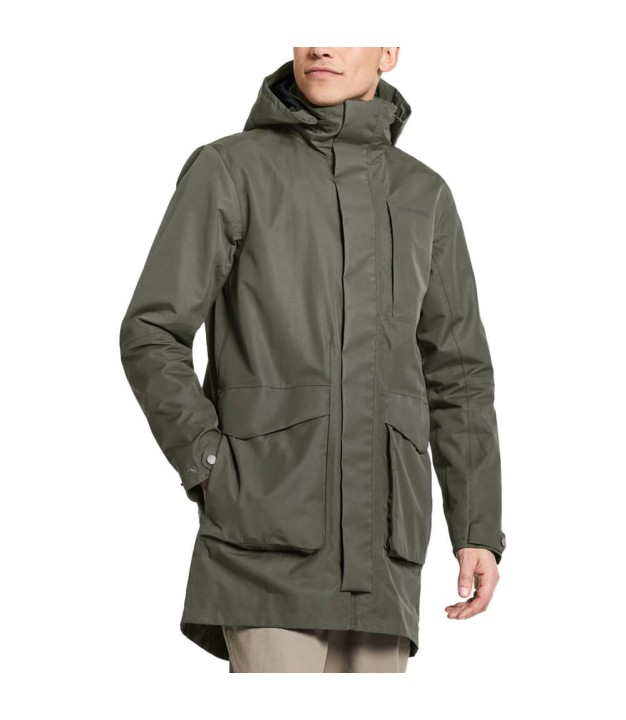 Didriksons Andreas Men's Parka, Deep Green