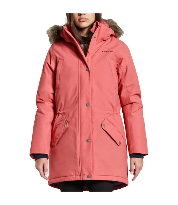 Didriksons Arina Girls Parka, Peach Rose