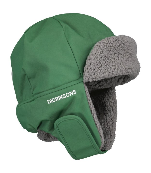 Didriksons Biggles Kids Cap Classics, Pine Green