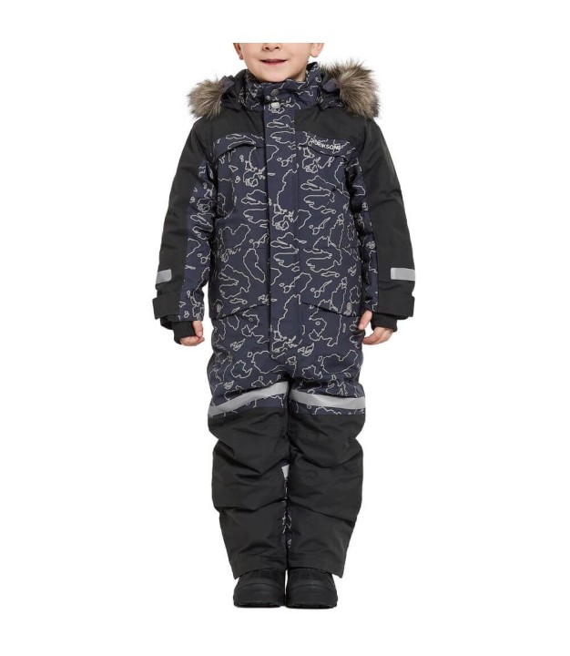 Didriksons Bjärven Special Edition Kids Coverall, Grundsund Reflective