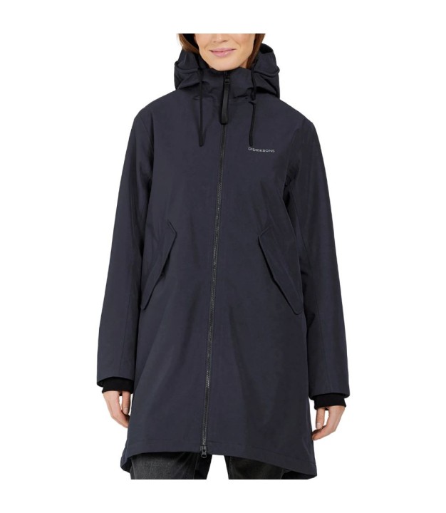 Didriksons Fia Women's Parka, Dark Night Blue