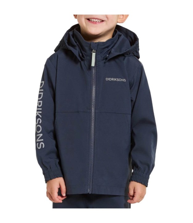 Didriksons Hallon Kids Jacket, Navy