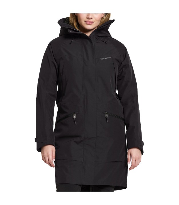 Didriksons Ilma Women's Parka, Black