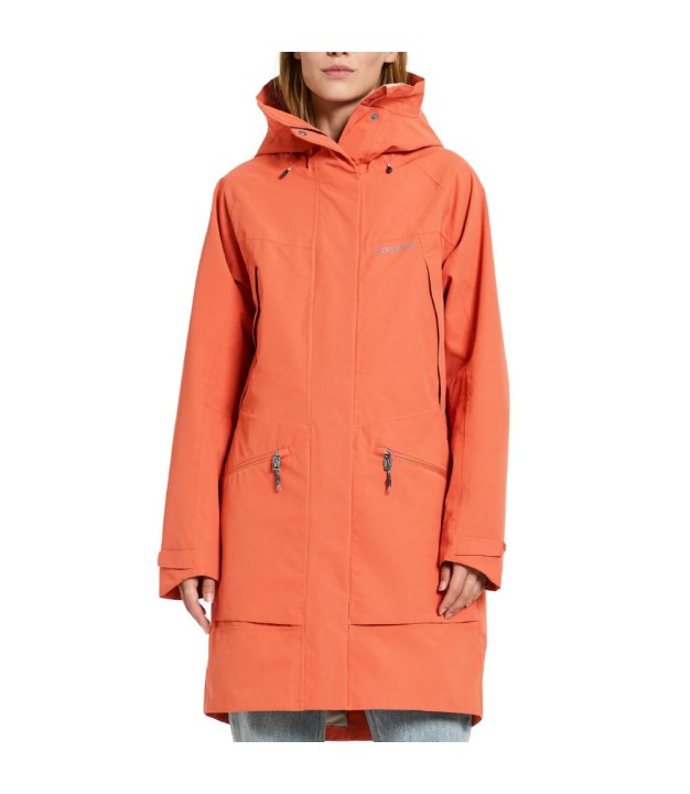 Didriksons Ilma Women's Parka, Brique Red