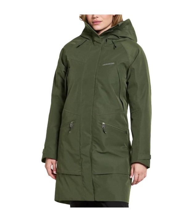 Didriksons Ilma Women's Parka, Deep Green