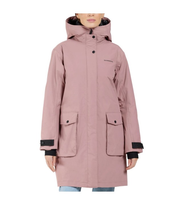 Didriksons Ilsa Women's Parka, Faded Wine