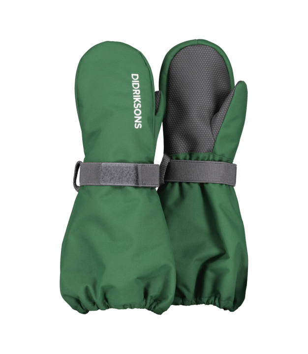 Didriksons Biggles Kid's Mittens, pine green