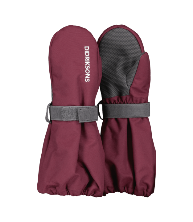 Didriksons Biggles Kid's Mittens, rusty wine