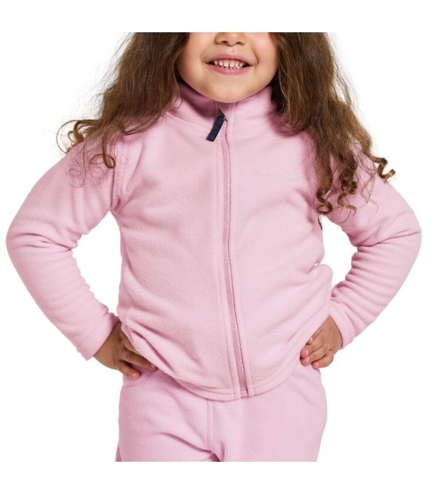 Didriksons Monte Kids Full-Zip, Orchid Pink