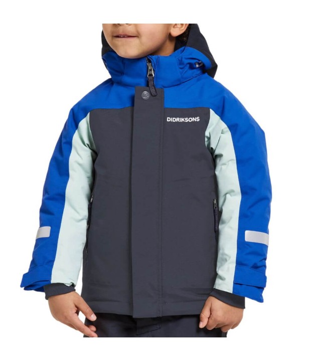 Didriksons Narvi Kids Jacket, Navy